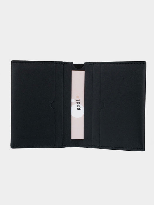 Godi Bi-fold Wallet in Black