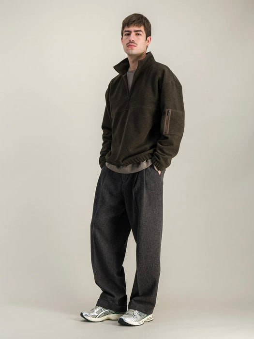 Parages Atlas Wool Sweater in Olive