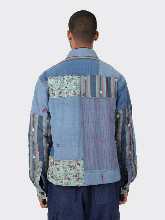 Kardo Bodhi Jacket in Khadi Patchwork