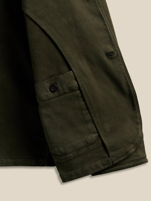 Portuguese Flannel Labura Jacket in Olive