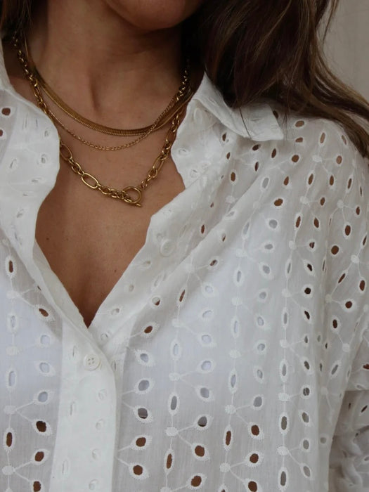 And Danu Moor Necklace in Gold