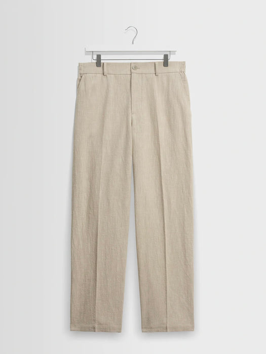 Wax Bayham Trouser in Natural Cotton / Linen