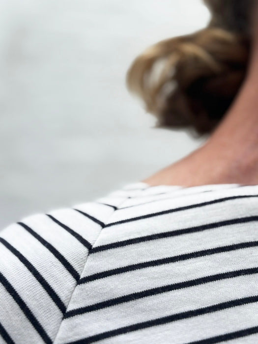 Elliot Organics Martha Long Sleeve in Stripe