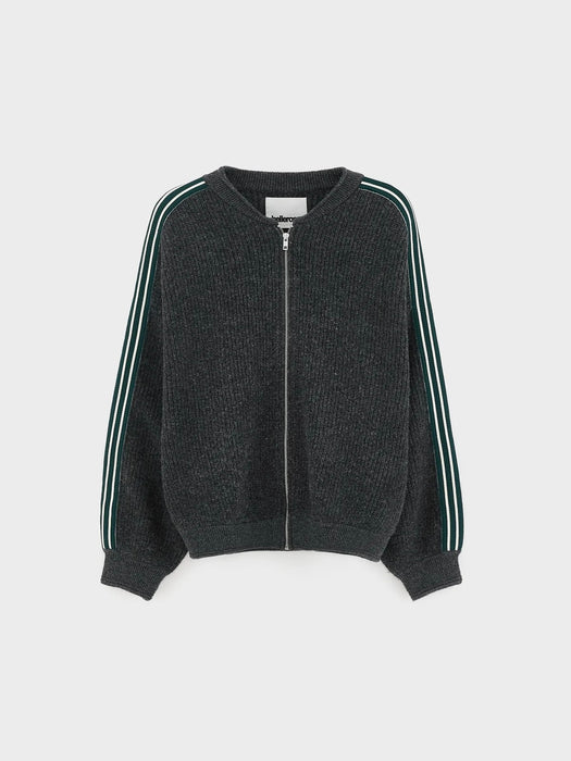 Bellerose Dam Knit in Dark Grey