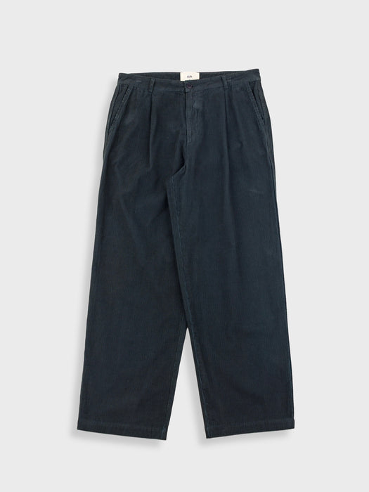 Folk Men Wide Fit Trouser in Smoke Grey Cord