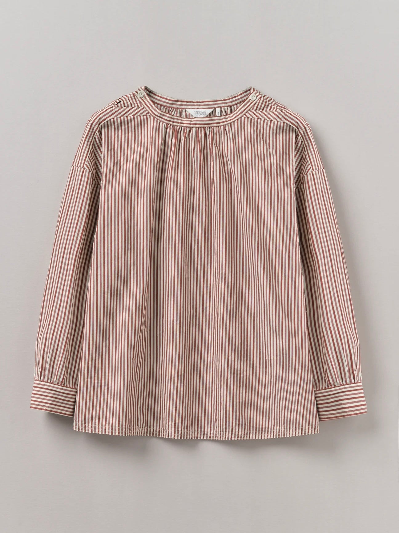 arraystore toast smock top brick Ecru