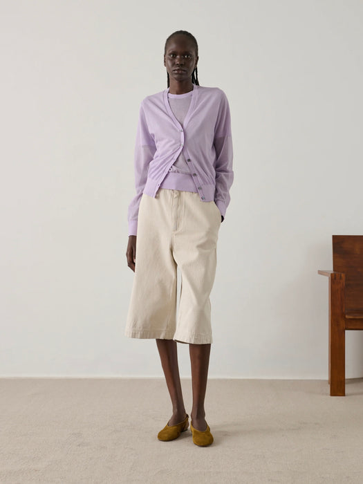 Soeur Francis Shorts in White / Grey