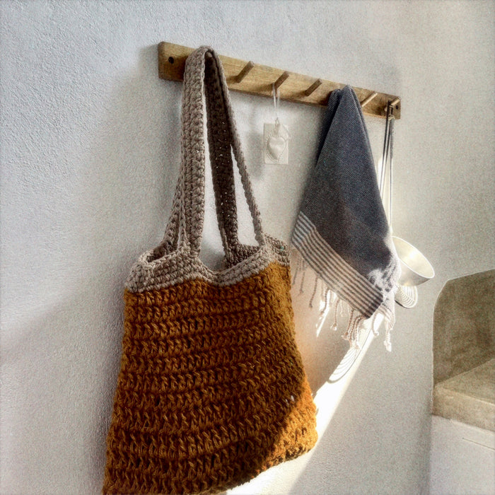 The Mama Made Theros Tote in Ochre