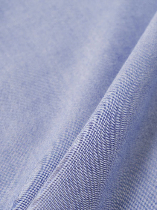 Universal Works Road Trip Shirt in Blue Oxford