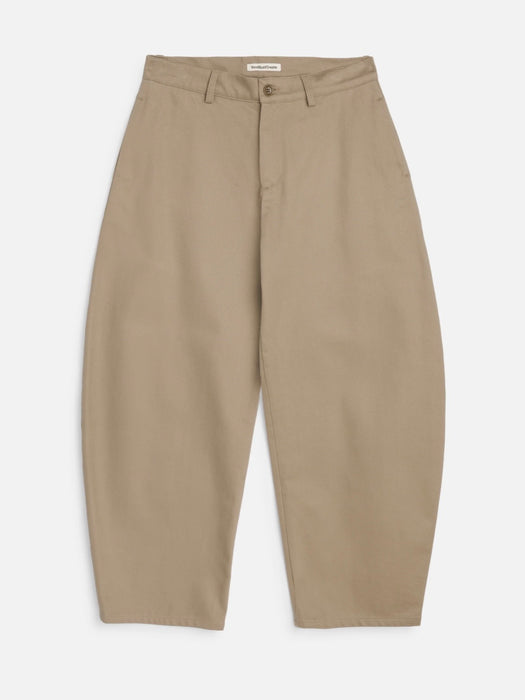 YMC Women Like A Trouser in Taupe
