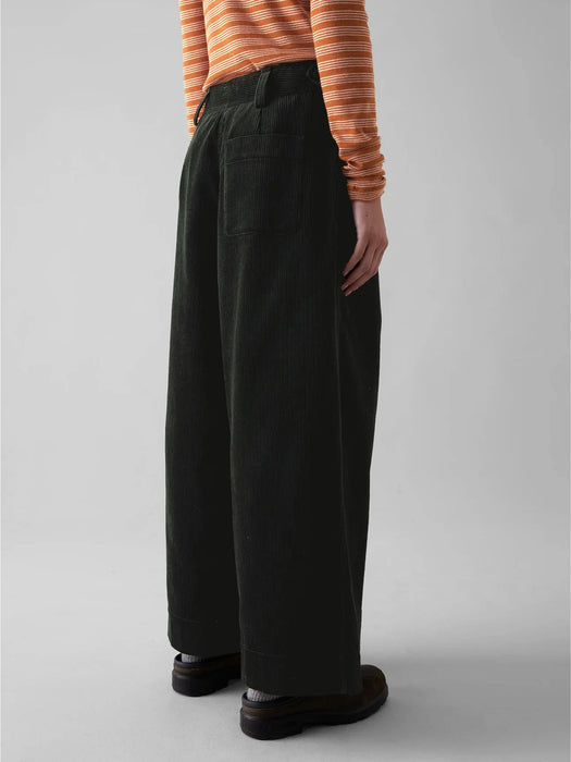 Toast Side Tab Trousers in Brown Slate Cord