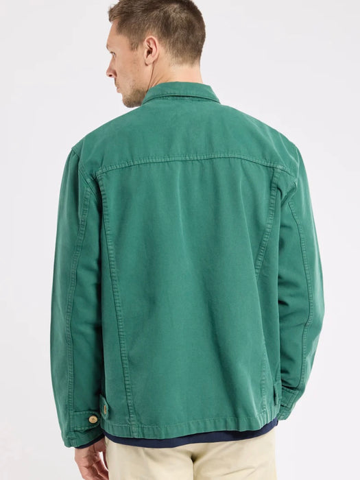 Armor Lux Fishermans Jacket in Dark Ivy Green