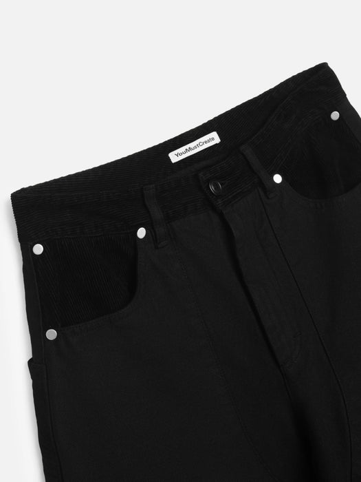 YMC Women Needle Trouser in Black