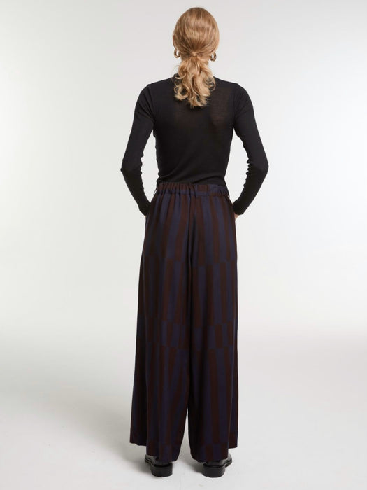 Mapoésie Penelope Parure Trousers in Navy