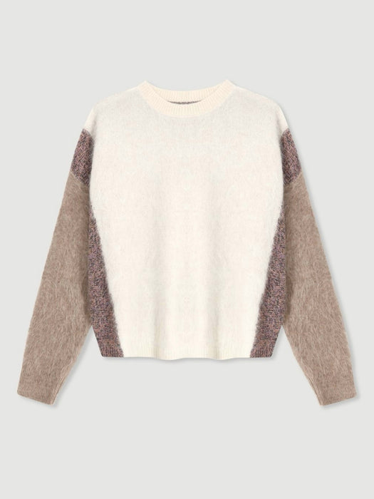 Mapoésie Olga Fjord Sweater in Natural