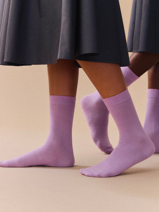 Pairs Merino Socks in Parma Violet