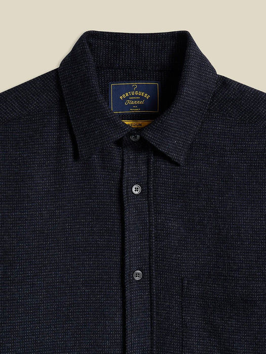 Portuguese Flannel Sounds Shirt in Grey