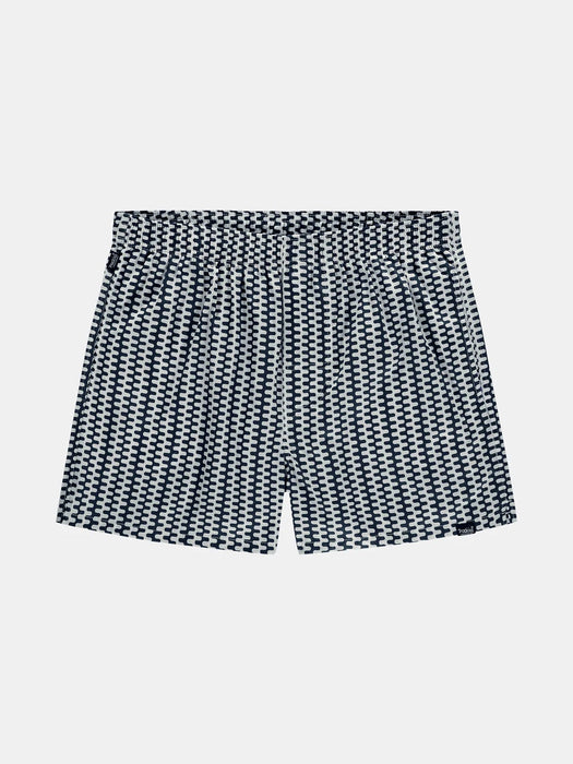 Pockies Boxer Shorts in Navy Wavy