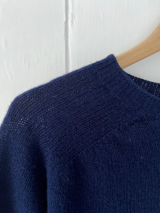 Array Cornard Crew Knit in New Navy