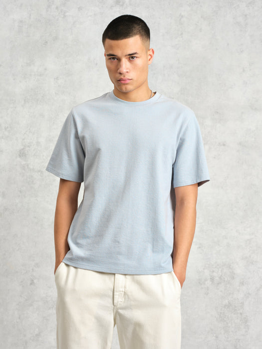 Wax Dean SS T-shirt in Blue Jolt