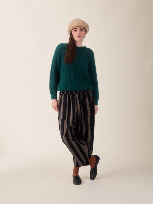Sideline Billy Trousers in Bold Stripe