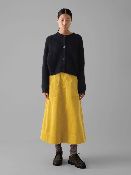 Toast A-Line Skirt in Heliodor Cord