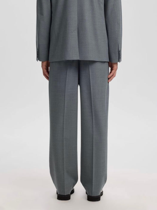 Annarr Norr Trousers in Grey Melange