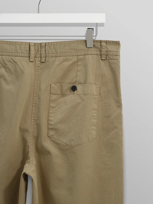 Wax Raleigh Trouser in Khaki Cotton Twill