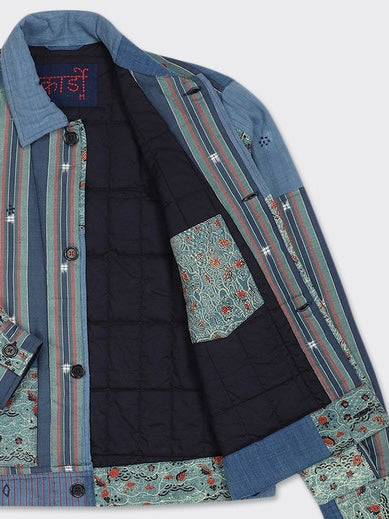 Kardo Bodhi Jacket in Khadi Patchwork