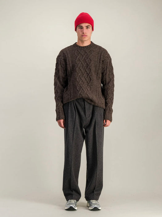 Parages Nordic Jumper in Brown
