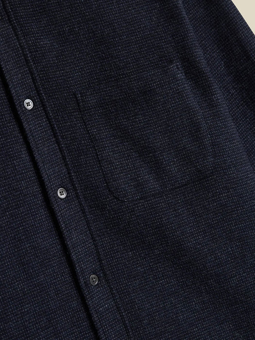 Portuguese Flannel Sounds Shirt in Grey