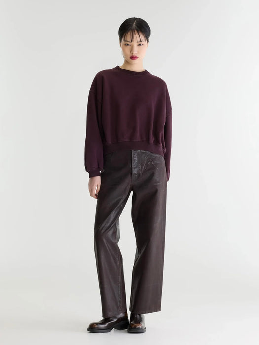 Bellerose Fancy Sweatshirt in Burgundy