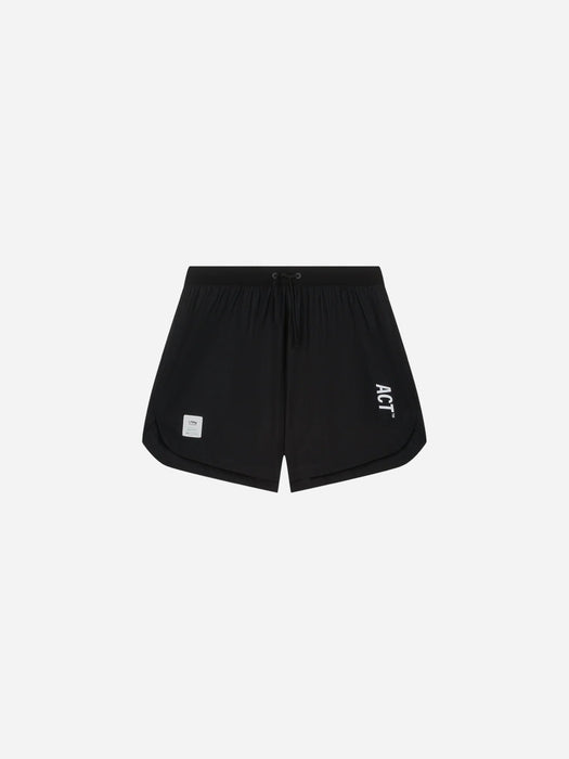 ACT Running Shell Light Short in Black