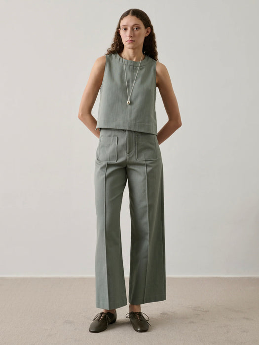 Soeur Harry Trousers in Pastel Green