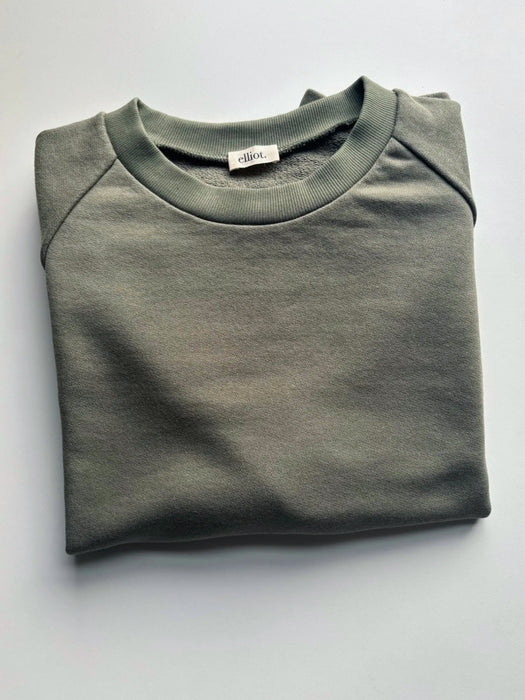 Elliot Organics Joanie Sweat in Olive