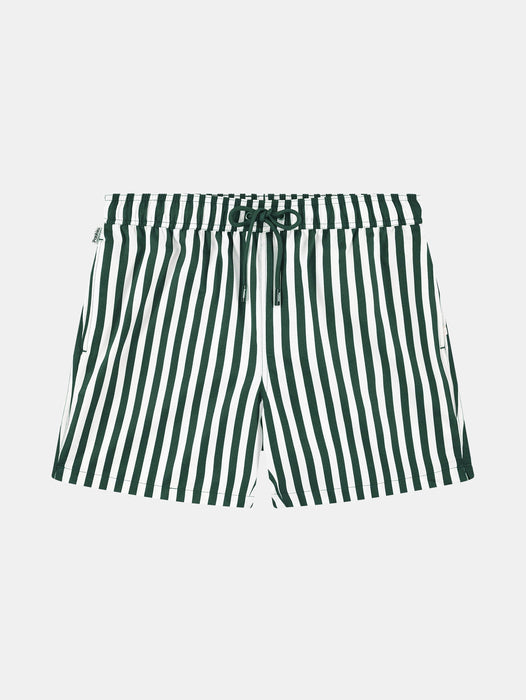 Pockies Shorties in Green Stripes