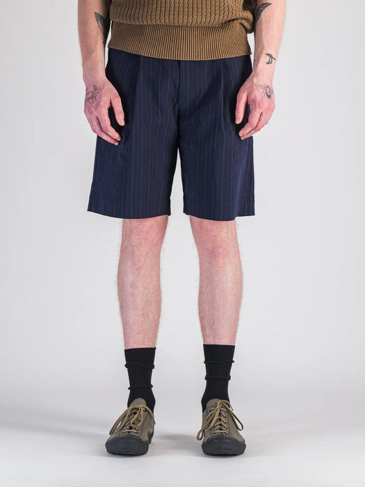 Parages Ropa Parages Donati Shorts in Navy Stripes – Array Store London