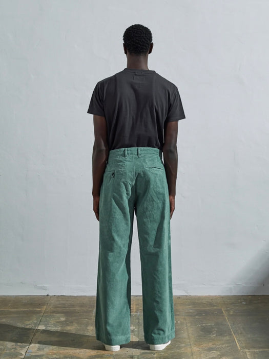 Uskees Cord Boat Pants in Eucalyptus