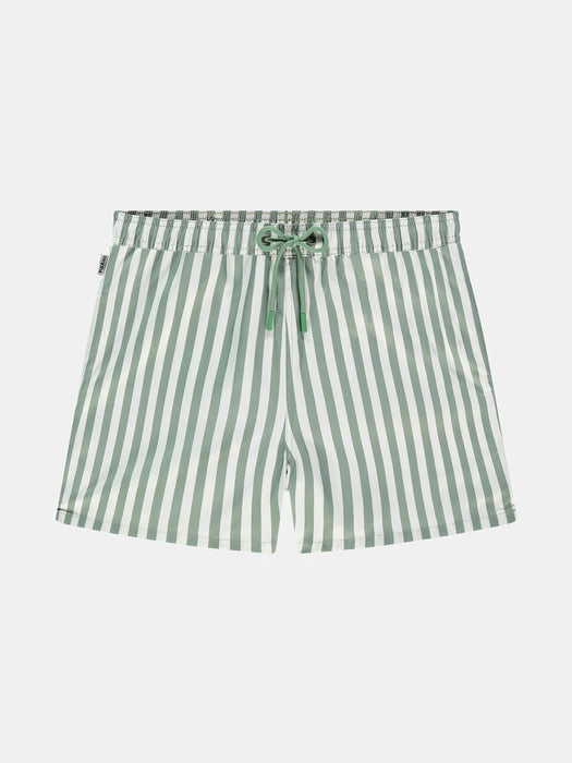 Pockies Shorties in Thyme Stripe