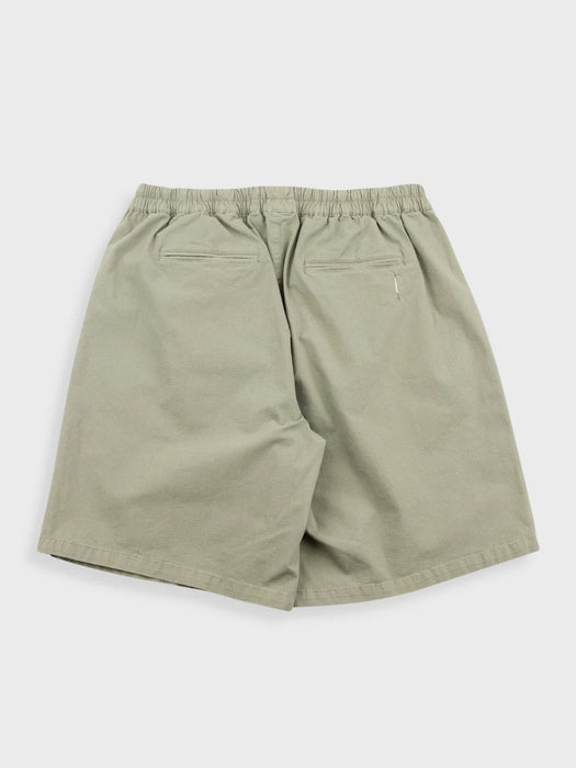 Folk Men Relaxed Assembly Short in Light Olive Ripstop