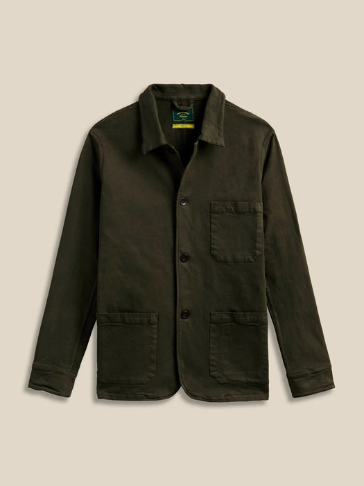 Portuguese Flannel Labura Jacket in Olive