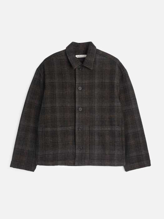 YMC Men PJ Overshirt in Brown