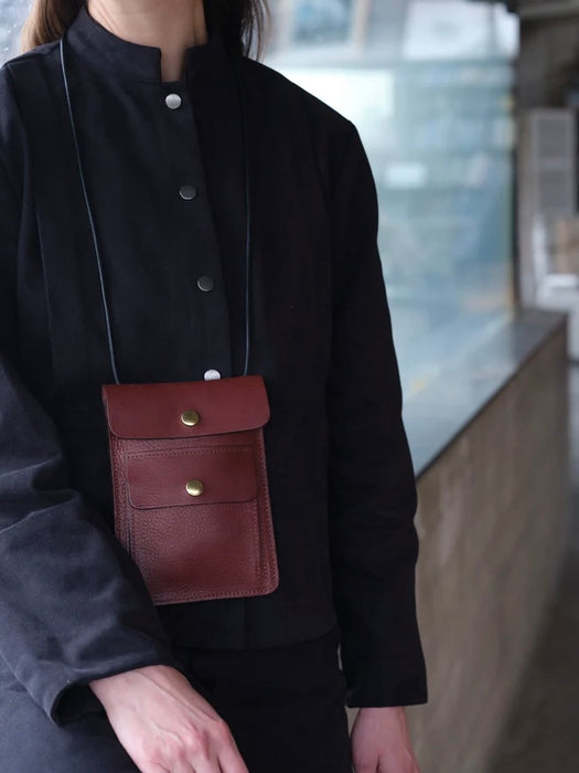 Kate Sheridan Scout Bag in Chestnut