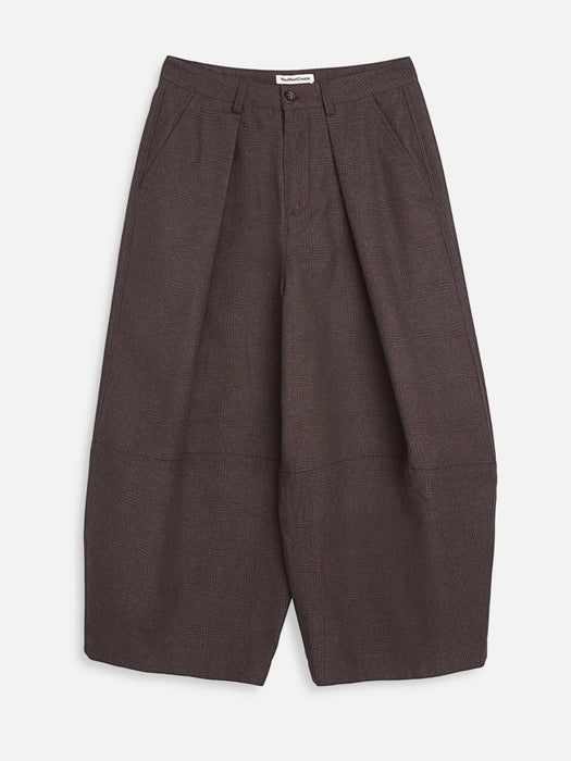 YMC Women Deadbeat Trousers in Brown