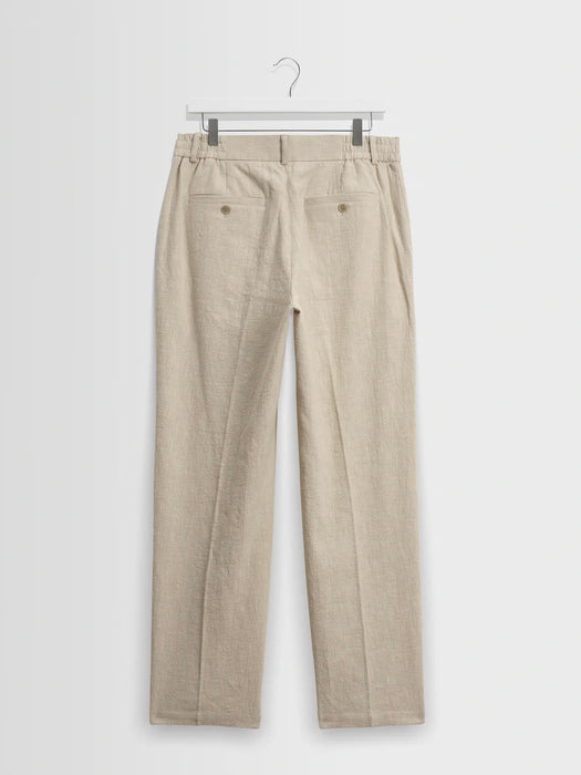 Wax Bayham Trouser in Natural Cotton / Linen