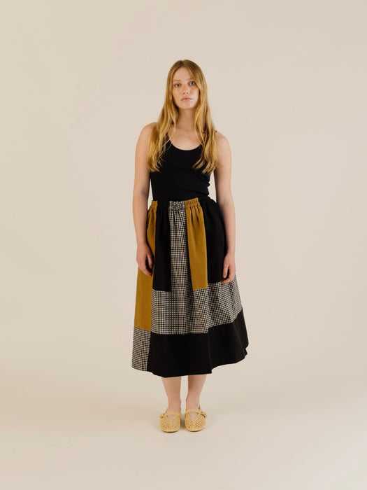 Sideline Willow Skirt in Patchwork