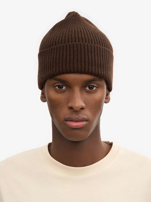 Colorful Standard Merino Beanie in Coffee Brown