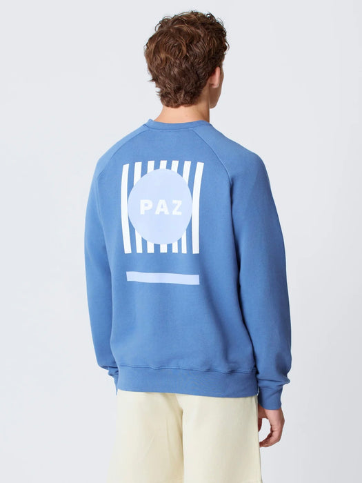 La Paz Cunha Print Sweatshirt in Paz Indigo