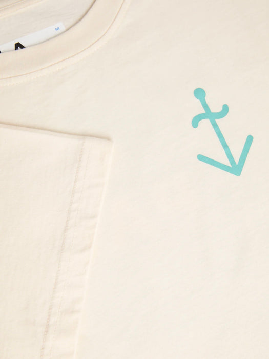 La Paz Botelho Print T-Shirt in Paz Ecru / Green