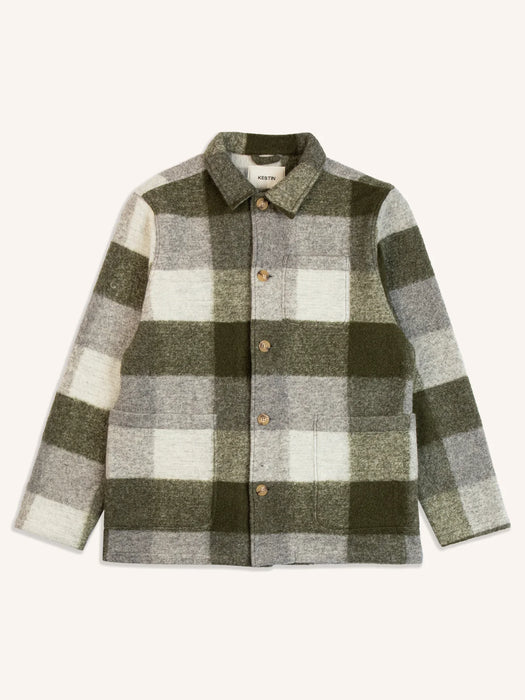 Kestin Ormiston Jacket in Forest Check